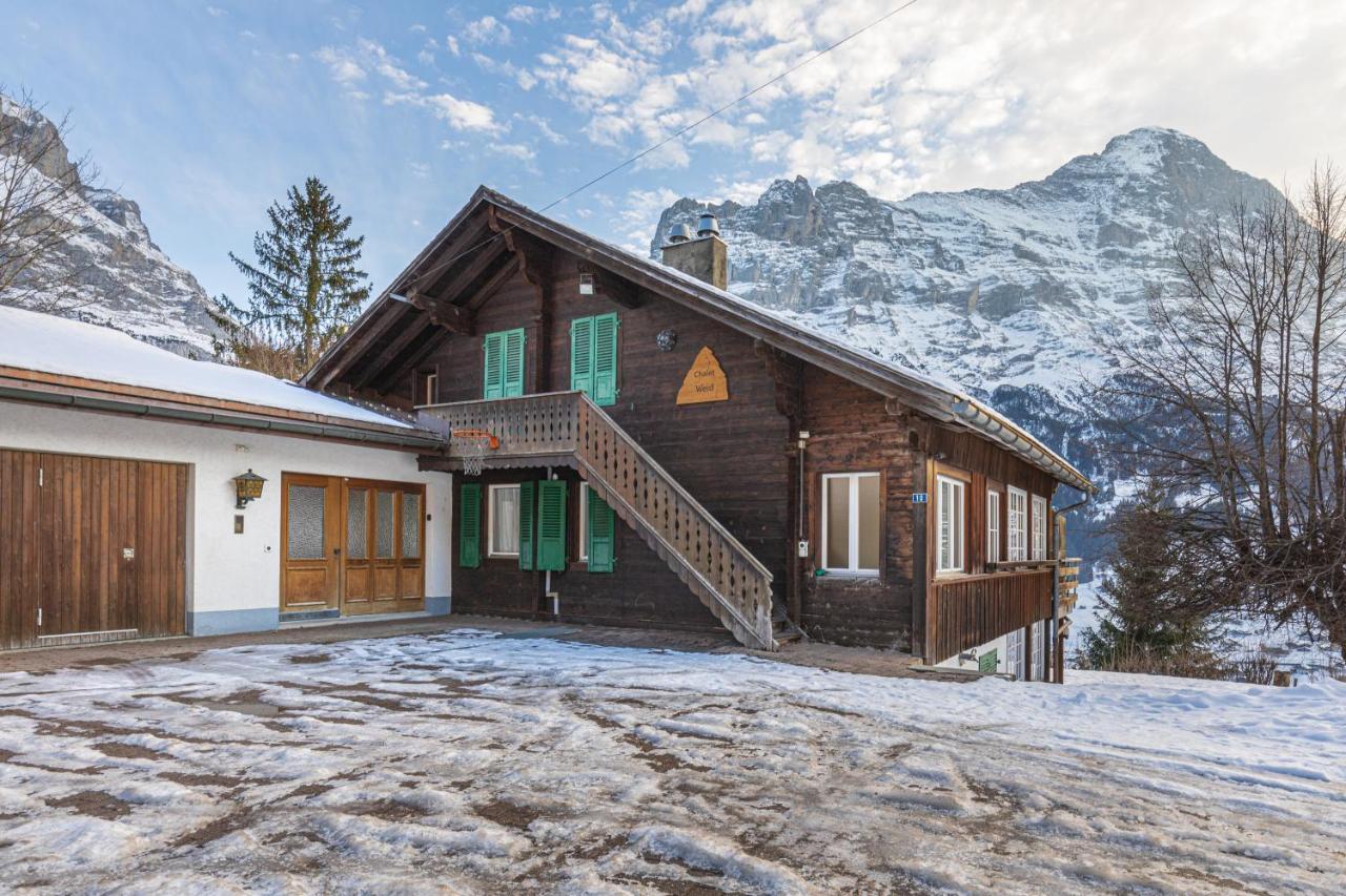 Chalet Weid - Aare Jungfrau Ag Grindelwald Kültér fotó